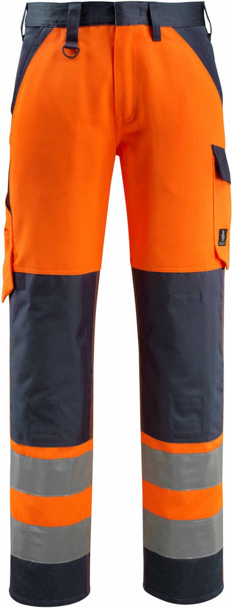 Mascot Safe Light Broek met kniezakken 15979-948 - hi-vis oranje/donkermarine - C44 - 82