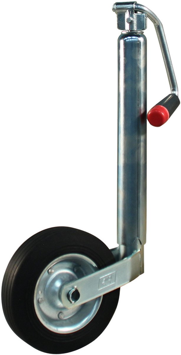 Steunwiel Ø48mm 200 x 50 mm stalen velg - Neuswiel aanhangwagen en vouwwagen - SIMOL