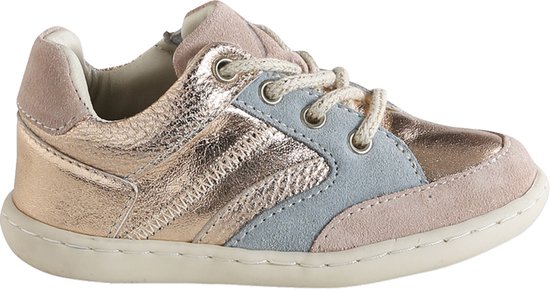 Chaussures bébé en cuir tricotées et zippées Vertbaudet pour les premiers pas