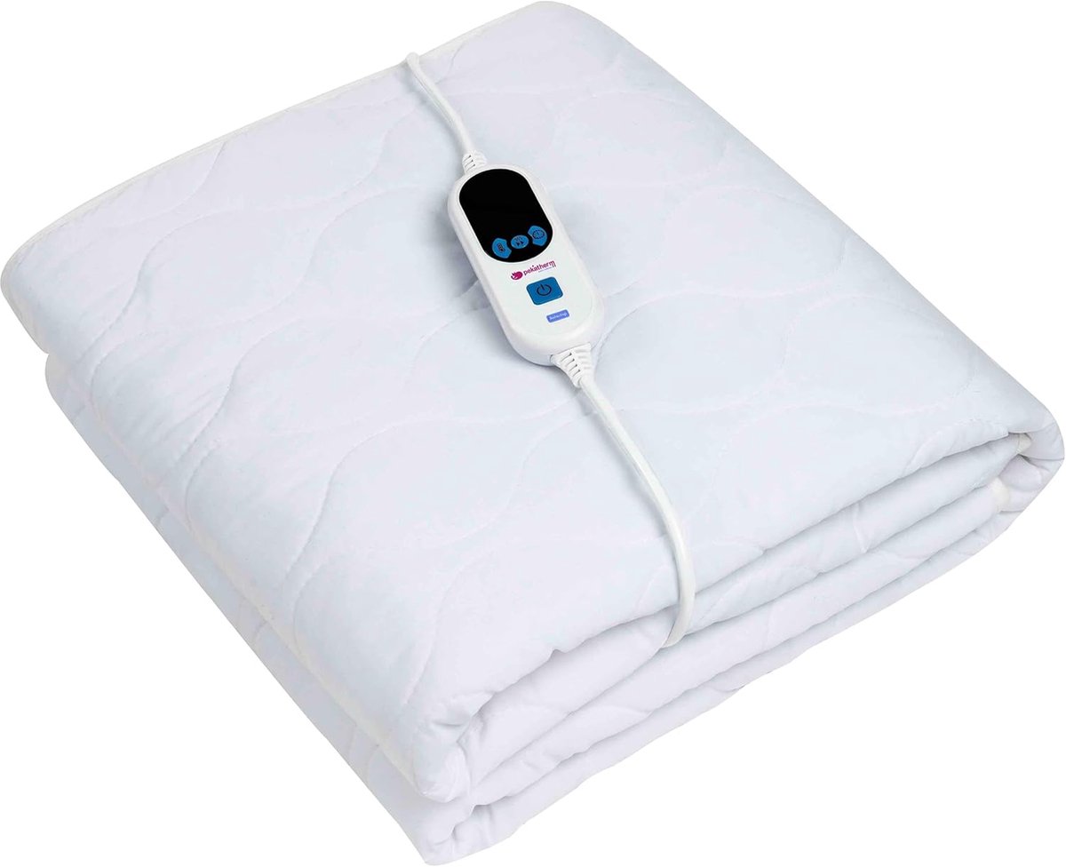 Elektrische Onderdeken - Katoenen Bedsprei 150 x 80 cm met 4 Temperatuurniveaus