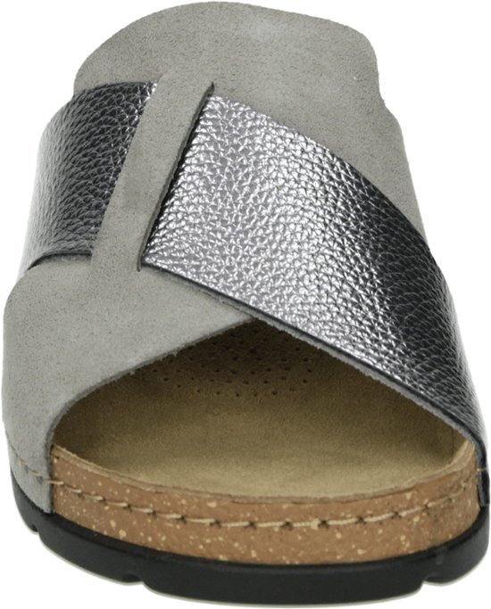 Rohde 5410 - Chaussons femme - Couleur : Grijs - Pointure : 42