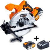 Bol.com Centurius Cirkelzaag – 18V – 20 mm – Incl. Accu & Lader – Compact & Krachtig – Geschikt voor Diverse Klussen aanbieding