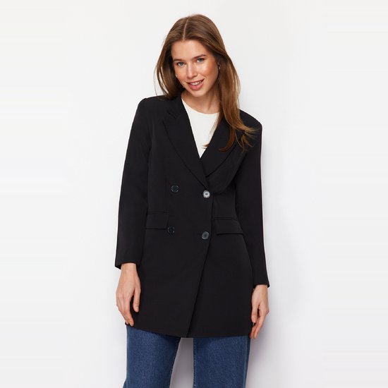 PrinStory Damesblazerpak, open voorkant, cardigan met
