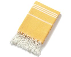 Strandlakens Vakantie Essentials Snel drogend Zandvrij Extra groot bad Zwembad Zwemhanddoek Extra grote deken Volwassen reizen Cruise-accessoires Must Haves Spullen Noodzakelijkheden (90x180CM) - geel