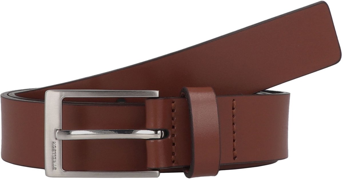 Strellson Riem Leder - Jongens - 115 cm - cognac