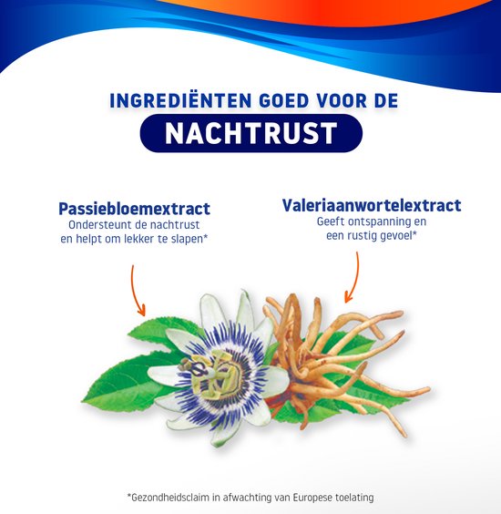 Valdispert Nacht Sterk - Passiebloem voor een goede nachtrust* - 40 tabletten