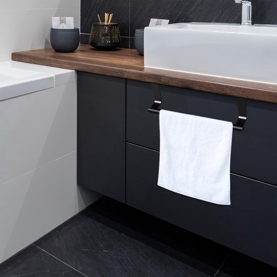 Hangende handdoekhouder 35 cm voor radiator met