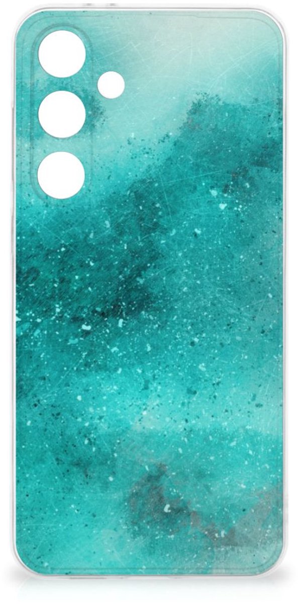 Hoesje maken Samsung Galaxy S24 FE Painting Blue