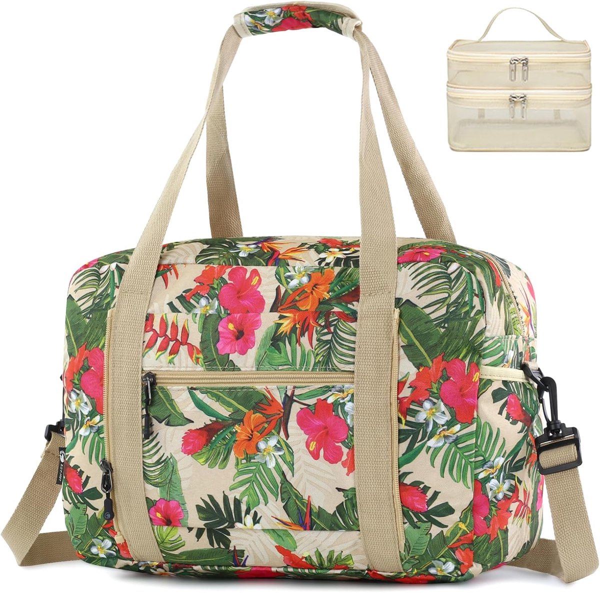 Opvouwbare Dames Reistas 25L - Handbagage voor Vliegtuig 40x30x20cm - Multifunctionele Weekendtas