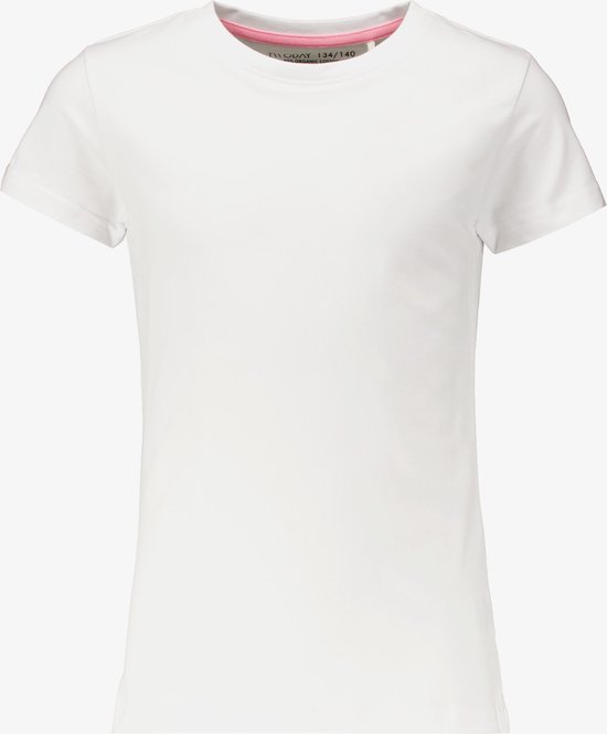 T-shirts filles basiques TwoDay blanc - Taille 146