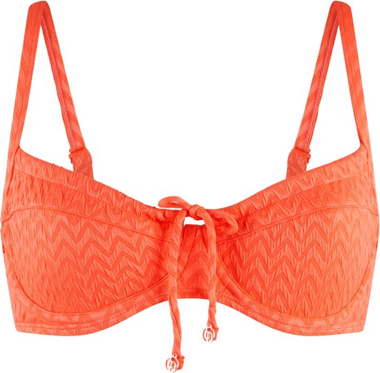 LingaDore - Haut de bikini Tropical Spark - taille 44E - Oranje/Rose