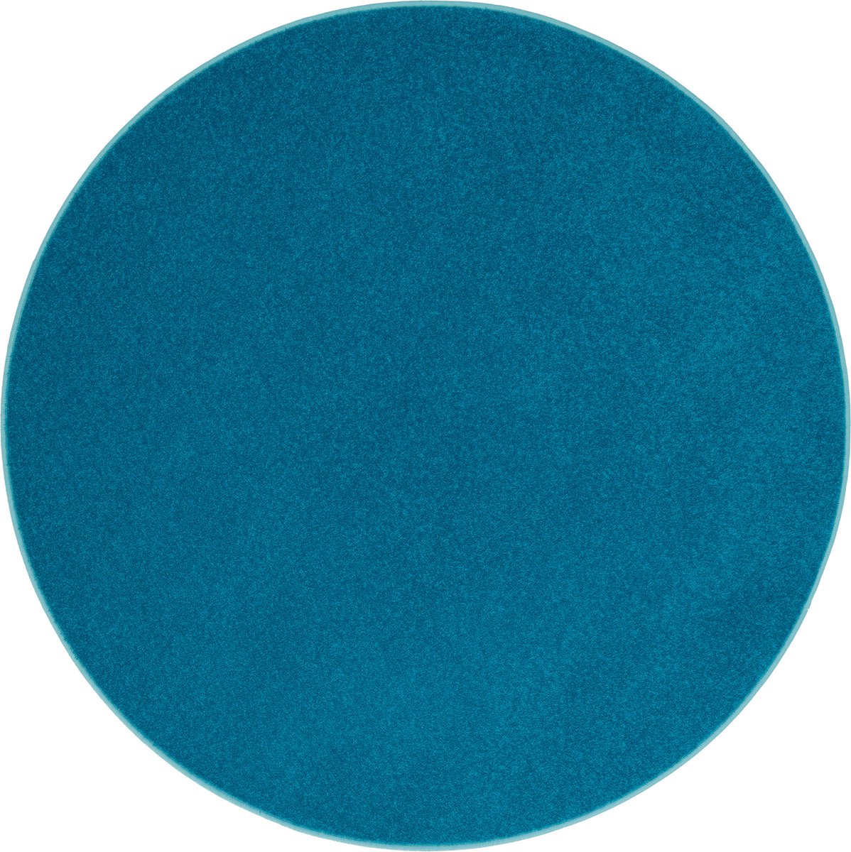 Snapstyle Vloerkleed Trend Velours Joy Rond petrolgroen