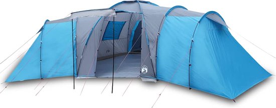 Tente familiale - vidaXL - Tipi 8 personnes - Imperméable - Bleu - 400x400x200 cm - Sport Tente familiale - vidaXL - Tipi 8 personnes - Imperméable - Bleu - 400x400x200 cm - Sport