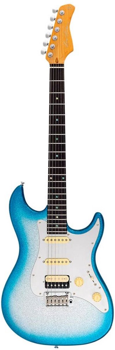 Sire S7N HSS/SBS New Gen Larry Carlton elektrische gitaar – S-Style, alder body, Skyburst Sparkle, HSS-configuratie, stainless steel frets
