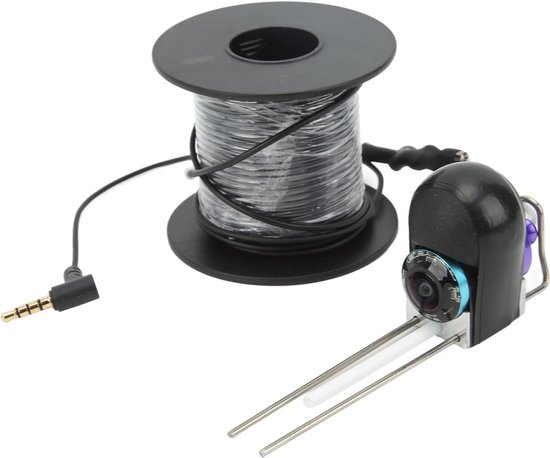 Draagbare Onderwater Camera Met 4,3'' Scherm – 1080p HD, 220° Groothoek, 8 LED's, 5000mAh Batterij, Voor Ijsvissen En Aquacultuur