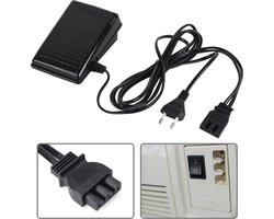 Universele 220 V Naaimachine Voetpedaal - Elektronische Voetschakelaar Vervanging - Singer Juki Butterbly Janome - Met Kabel .