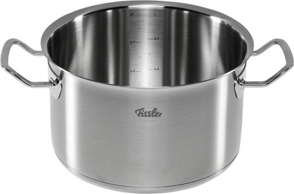 Fissler Fissler Original-Profi Collection Pannenset met Steelpan, Ceratal Koekenpan en RVS Deksels, 6-delig