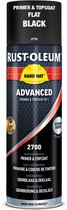 Rust-Oleum Grondverf & Lak in 1 spuitbus ZWART MAT - RAL9005