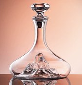 ZYLARO Carafe à vin de Luxe , carafe à vin Iceberg, 1,2 L, carafe à vin en cristal de Luxe , avec bouchon en cristal, carafe, meilleur cadeau