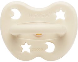 Hevea Fopspeen Orthodontisch Milky White 3-36 Mnd