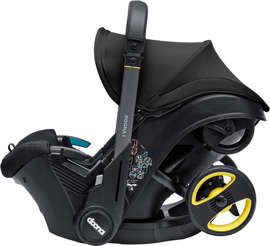 Doona i Autostoeltje - kinderwagen - 2-1 - Nitro Black
