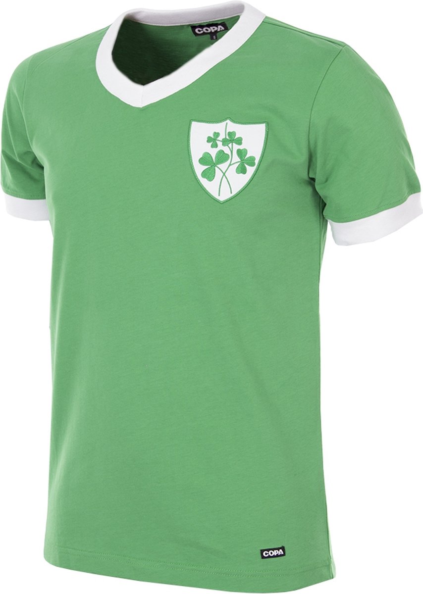 COPA Football - Ierland 1965 Retro Voetbalshirt - Heren - L - Groen