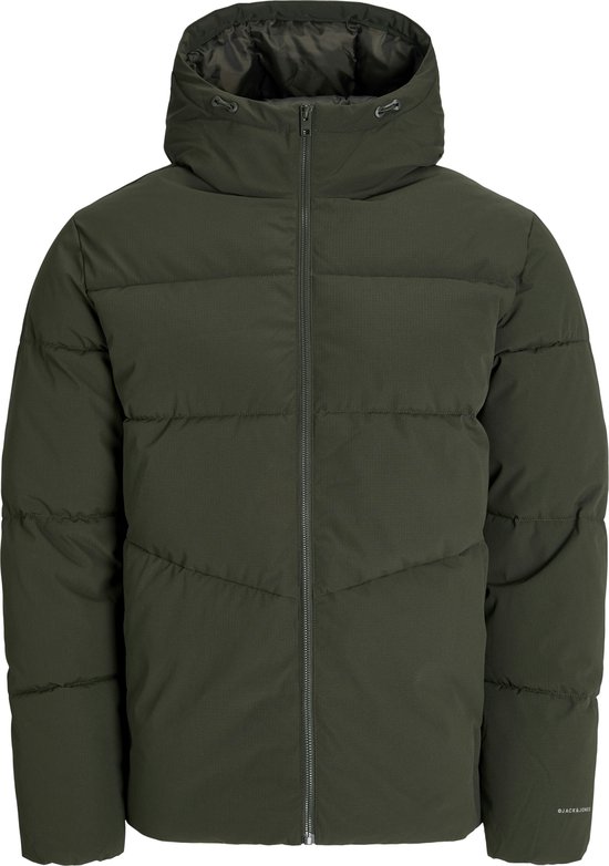 Doudoune d'hiver à capuche Jack & Jones Global pour homme (grande taille) - Taille 4XL