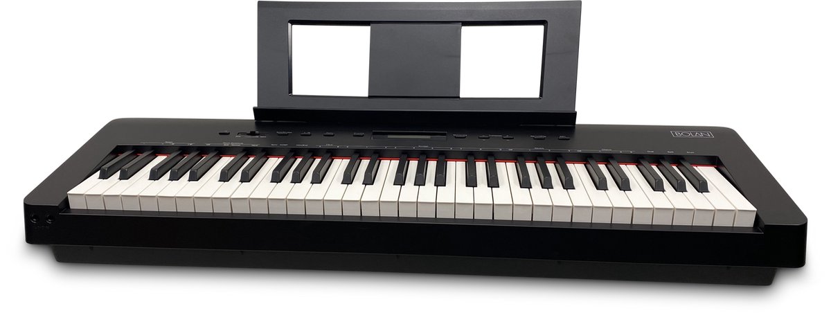BOLAN MP-61 compact stage piano - digitale piano - elektrische piano - compacte piano gemakkelijk mee te nemen inclusief draagtas - 61 keys keyboard