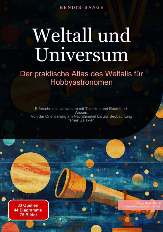 Weltall und Universum: Der praktische Atlas des Weltalls fü ... - cover