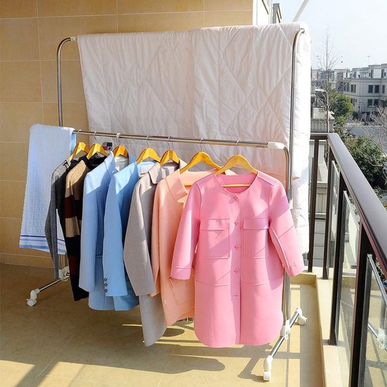 Ruimtebesparend droogrek voor kleding aan de muur - Opvouwbaar Ruimtebesparend droogrek voor kleding aan de muur - Opvouwbaar