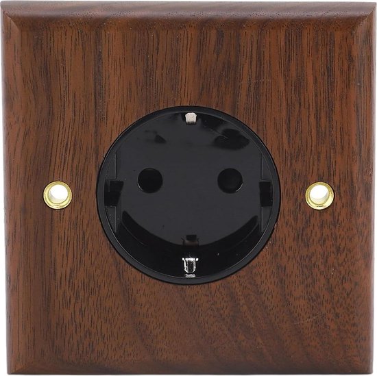 Prise Schuko Clean 16A 250 V~ Avec Système De Raccordement à Vis Bronze Simon 270