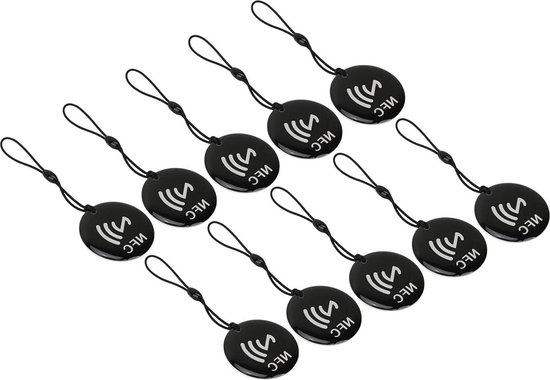 13.56mhz ISO14443A 1K RFID NFC Tags/sticker 25 mm diameter rond (100 stuks