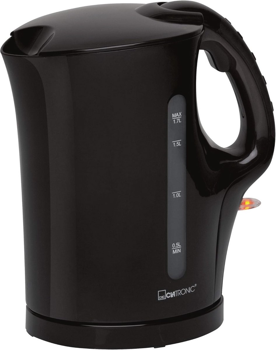 Compacte Waterkoker 1,0 Liter - Ideaal voor Thuis en Reizen | Snoerloze Technologie | Veiligheidsdeksel | Roestvrijstalen Verwarmingselement | Antislip Handgreep