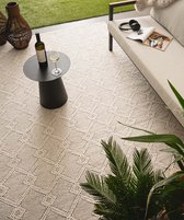 Tapis d'extérieur - Var blanc 80x150 cm