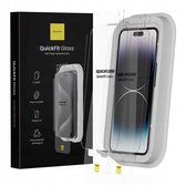 Spacecase Quickfit Gehard Glas Voor Iphone 14 Pro Max Schermbescherming