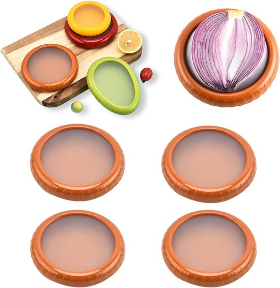 Herbruikbare Siliconen Bewaardozen Set