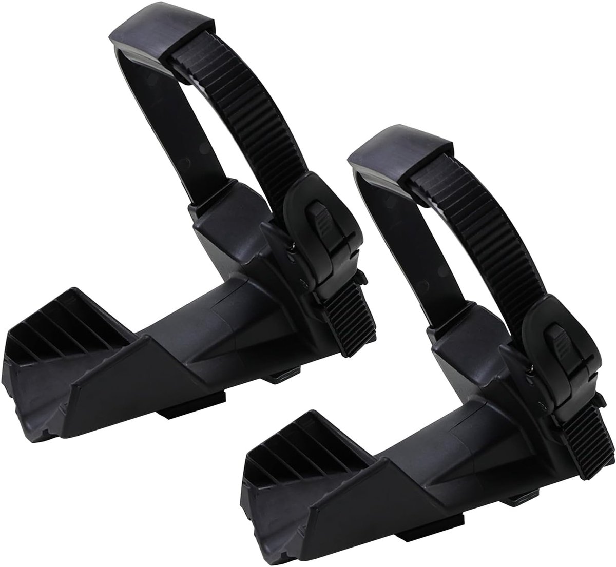 Stevige Fietsendrager Wielstopper Set voor Brede Banden tot 2.35 Inch