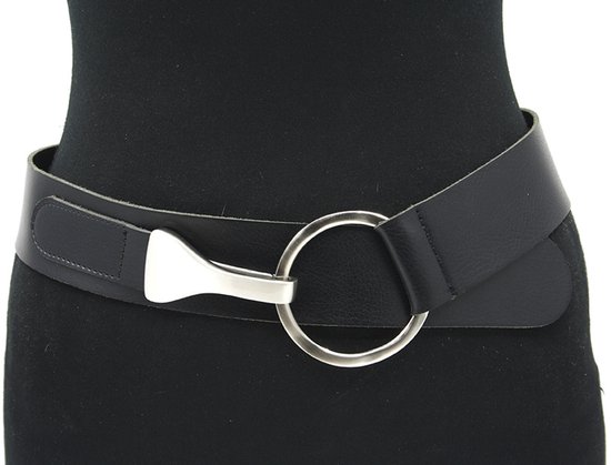 Ceinture femme A- Zone noire Ceinture femme Largeur 4,5 cm