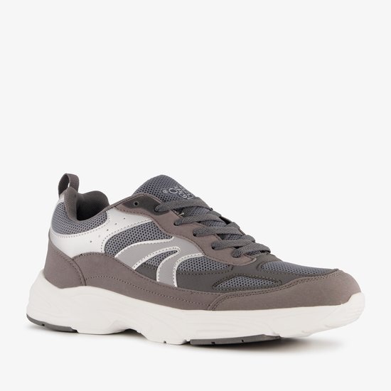 SAGUARO Unisex blotevoetschoenen met hoge bovenkant en brede tenenbox & zero-drop zool, maten 36-48, grijs, 36 EU