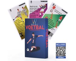 foto van WEBU Voetbalkaarten - Voetbal Spullen - Voetbal Trainingskaarten - Voetbaltraining - Voetbal - Voetbalspel - Trainingsmateriaal - Unieke Methode - Voor Voetballers en Trainers