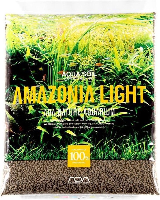 Ada Aqua Soil Amazonia Light Inhoud 9 liter Bestel nu!