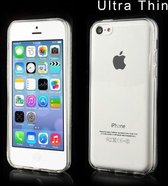 Glossy Transparant TPU iPhone 5C hoesje