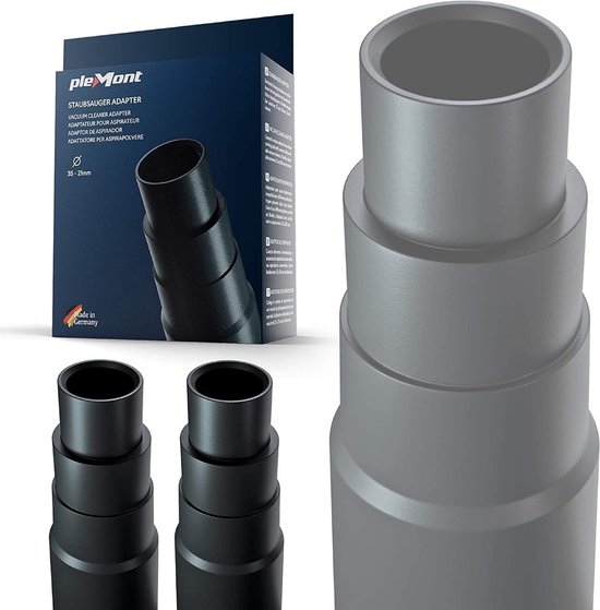 Plemont® Adapter [Set 2] voor Werkplaats Stofzuigers. Universele Slang Adapter voor Vermindering. Voor diverse machines. Verlager van Merkloos	 — afbeelding 4