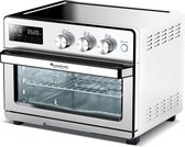 TurboTronic AF32DRD Airfryer XXL and Oven - Friteuse à air chaud - 32 litres - Argent