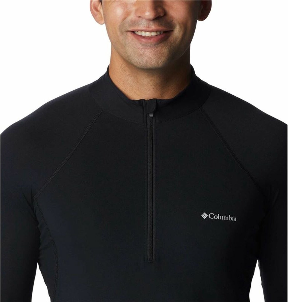 Men’s Long Sleeve T-Shirt Columbia Midweight Stretch Black