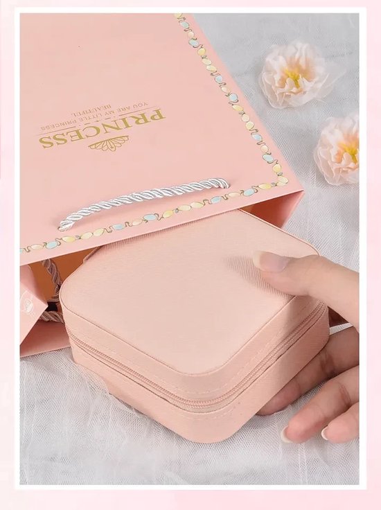 Bracelet à Breloques En Cuir 15 Cm Avec Cœur Argenté - Pour Fille 3-5 Ans, Boîte Cadeau Incluse, Compatible Perles De Marques