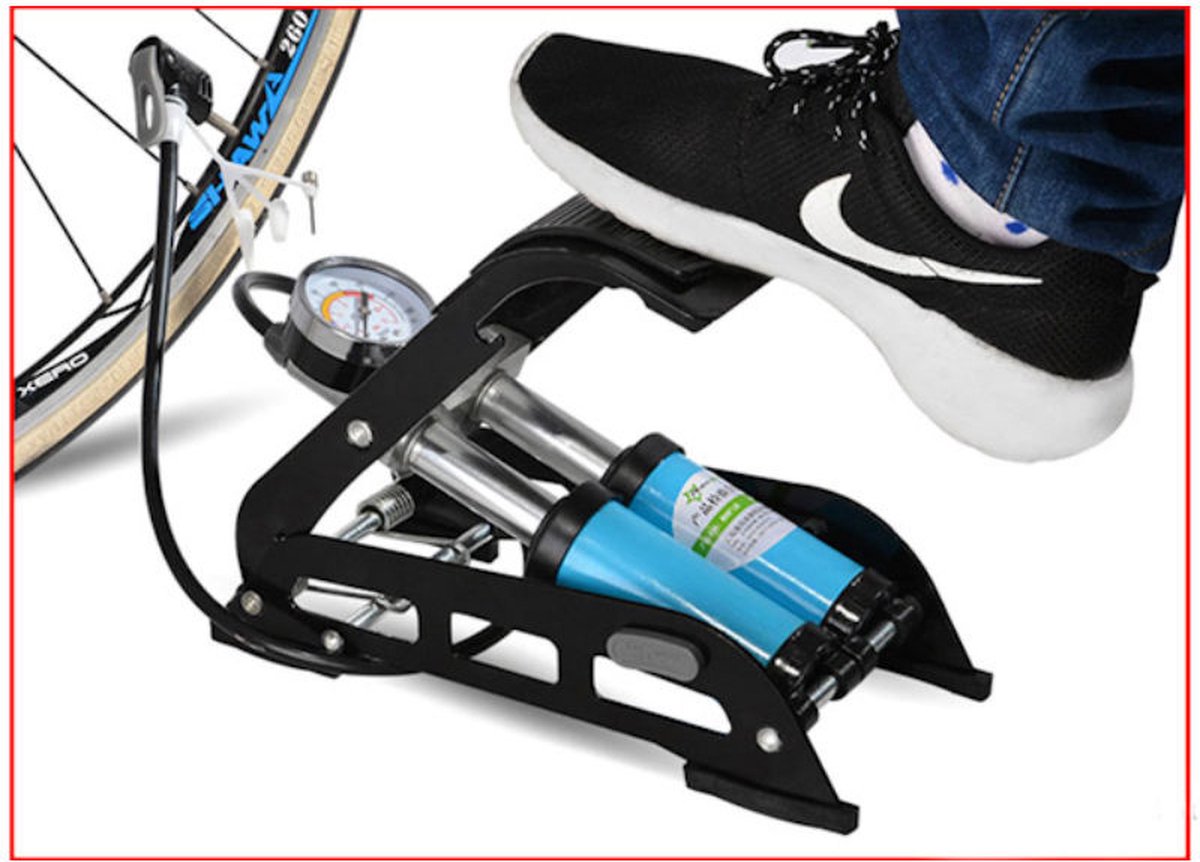 PRO Luxe Voetpomp - Fietspomp - 12 bar/170 Psi