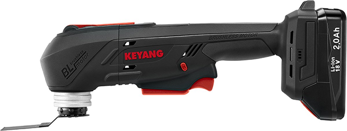 Keyang MC18BL Accu Multitool 18V 2x2.0Ah