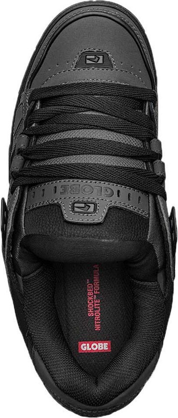 Chaussures Globe Sabres – Cuir Gris Plomb, Taille 46 EU, Neuves Avec Boîte, 2025