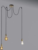 QAZQA Moderne hanglamp goud - Cava 3